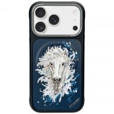 Huse si carcase iPhone 18 Pro, Husa Nimmy Horse cu MagSafe compatibila cu iPhone 18 Pro / 17 Pro, Navy Blue, lerato.ro