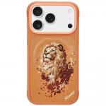 Husa Nimmy Lion cu MagSafe compatibila cu iPhone 18 Pro / 17 Pro, Portocaliu 2 - lerato.ro