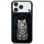 Husa Nimmy Lucky Fashion Cat cu MagSafe compatibila cu iPhone 18 Pro / 17 Pro, Negru 2 - lerato.ro