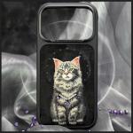 Husa Nimmy Lucky Fashion Cat cu MagSafe compatibila cu iPhone 18 Pro / 17 Pro, Negru 8 - lerato.ro
