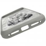 Husa Nimmy Lucky Fashion Cat cu MagSafe compatibila cu iPhone 18 Pro / 17 Pro, Gri 5 - lerato.ro