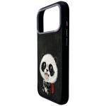 Husa Nimmy Big Eyed Giant Panda compatibila cu iPhone 18 Pro / 17 Pro, Negru 3 - lerato.ro