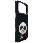 Husa Nimmy Big Eyed Giant Panda compatibila cu iPhone 18 Pro / 17 Pro, Negru 4 - lerato.ro