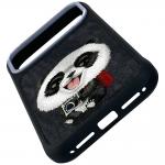 Husa Nimmy Big Eyed Giant Panda compatibila cu iPhone 18 Pro / 17 Pro, Negru 5 - lerato.ro