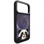 Husa Nimmy Big Eyed Lying Giant Panda cu MagSafe compatibila cu iPhone 18 Pro Max / 17 Pro Max, Negru 6 - lerato.ro