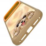 Husa Nimmy Big Eyed Lying Teddy Poodle cu MagSafe compatibila cu iPhone 18 Pro / 17 Pro, Maro 4 - lerato.ro