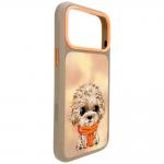Husa Nimmy Big Eyed Teddy Poodle compatibila cu iPhone 18 Pro Max / 17 Pro Max, Maro 4 - lerato.ro