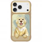 Husa Nimmy Gentle Pets Series Dog cu MagSafe compatibila cu iPhone 18 Pro / 17 Pro, Maro 2 - lerato.ro
