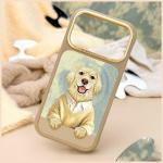Husa Nimmy Gentle Pets Series Dog cu MagSafe compatibila cu iPhone 18 Pro / 17 Pro, Maro 8 - lerato.ro