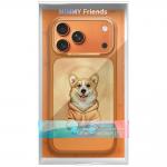 Husa Nimmy Gentle Pets Series Dog cu MagSafe compatibila cu iPhone 18 Pro / 17 Pro, Portocaliu 9 - lerato.ro