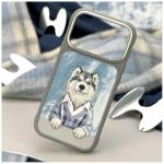 Husa Nimmy Gentle Pets Series Dog cu MagSafe compatibila cu iPhone 18 Pro / 17 Pro, Gri 8 - lerato.ro