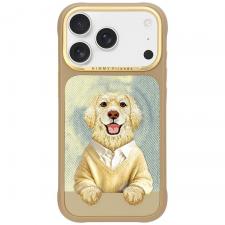 Huse si carcase iPhone 18 Pro Max, Husa Nimmy Gentle Pets Series Dog cu MagSafe compatibila cu iPhone 18 Pro Max / 17 Pro Max, Maro, lerato.ro