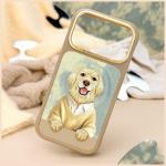 Husa Nimmy Gentle Pets Series Dog cu MagSafe compatibila cu iPhone 18 Pro Max / 17 Pro Max, Maro 8 - lerato.ro