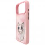 Husa Nimmy Big Eyed Ragdoll compatibila cu iPhone 18 Pro / 17 Pro, Roz 3 - lerato.ro