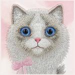 Husa Nimmy Big Eyed Ragdoll compatibila cu iPhone 18 Pro Max / 17 Pro Max, Roz 7 - lerato.ro