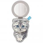 Suport universal pentru telefon Nimmy Denim Fashion British Shorthair Cat, Compatibil MagSafe, Gri 5 - lerato.ro