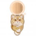 Suport universal pentru telefon Nimmy Denim Fashion Ginger Cat, Compatibil MagSafe, Maro 5 - lerato.ro