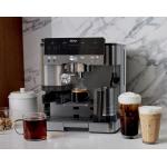Espressor semi-automat 3in1 Ninja Luxe Cafe Premier ES601EU, 1650W, Cold Brew, Rasnita incorporata cu 25 trepte de macinare, Barista Assist, Recipient de spumare cu tel integrat, Autocuratare a sistemului de spumare, Inox 7 - lerato.ro