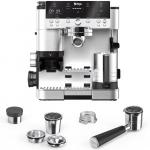 Espressor semi-automat 3in1 Ninja Luxe Cafe Premier ES601EU, 1650W, Cold Brew, Rasnita incorporata cu 25 trepte de macinare, Barista Assist, Recipient de spumare cu tel integrat, Autocuratare a sistemului de spumare, Inox 3 - lerato.ro