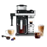 Espressor 2 in 1 Ninja Prestige DualBrew CFN803EU, Capsule / Cafea macinata, 19 bari, Sistem de spumare a laptelui, Rezervor de 1.8 l, Caoaciate carafa de 1.8 l, Negru 3 - lerato.ro