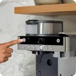 Espressor 2 in 1 Ninja Prestige DualBrew CFN803EU, Capsule / Cafea macinata, 19 bari, Sistem de spumare a laptelui, Rezervor de 1.8 l, Caoaciate carafa de 1.8 l, Negru 9 - lerato.ro