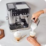 Espressor semi-automat 3in1 Ninja Luxe Café Pro ES701, 1650W, Cold Brew, Barista Assist, Rasnita incorporata cu 25 trepte de macinare, Sistem automat de spumare a laptelui Dual Froth Pro XL, Autocuratare a sistemului de spumare, Silver 7 - lerato.ro
