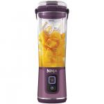 Blender portabil Ninja Blast BC151, Capacitate 530ml, 10 utilizari per incarcare, Maner de transport, Capac special pentru lamele din otel inoxidabil BlastBlade, USB-C, Mov 2 - lerato.ro