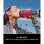 Blender portabil Ninja Blast BC151EUBK, Capacitate 530ml, 10 utilizari per incarcare, Maner de transport, Capac special pentru lamele din otel inoxidabil BlastBlade, USB-C, Negru 6 - lerato.ro