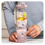 Blender portabil Ninja Blast Max BC251EUPK, 14.4W, Capacitate 570 ml, 19000 rpm, Zdrobire gheata, Pana la 25 de cicluri, Fara BPA, Roz 7 - lerato.ro