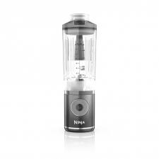 Blender portabil Ninja Blast Max BC251EUGY, 14.4W, Capacitate 570 ml, 19000 rpm, Zdrobire gheata, Pana la 25 de cicluri, Fara BPA, Gri