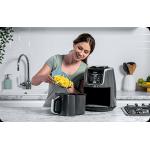 Friteuza cu aer cald Ninja AF160EU, 1750W, Capacitate 5.2L, 6 programe, Panou Digital, Interval temperatura 0 - 240 °C, Dark Grey 7 - lerato.ro