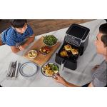 Friteuza cu aer cald Ninja Max Pro AF180EU, 2000W, Capacitate mancare 1.2 kg, Interval temperatura 40 - 240 °C, Oprire automata, 6 programe, Negru 4 - lerato.ro