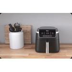Friteuza cu aer cald Ninja AF140, 1750W, Capaciate 4.7l, 4 functii de gatit, Functii deshidratare si reincalzire, Oprire automata, Temperatura max 210°C, Panou digital, Negru 7 - lerato.ro