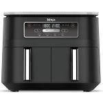 Friteuza cu aer cald Ninja Foodi AF200EU, 2400W, Capacitate mancare 7.6 l, Interval temperatura 40 - 240 °C, 4 programe, Cos dublu, Negru 2 - lerato.ro