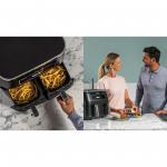 Friteuza cu aer cald Ninja Foodi AF200EU, 2400W, Capacitate mancare 7.6 l, Interval temperatura 40 - 240 °C, 4 programe, Cos dublu, Negru 6 - lerato.ro