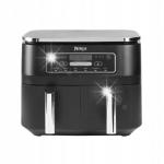 Friteuza cu aer cald Ninja Foodi AF300EU, 1200W, Capacitate mancare 5.2 l, Temperatura maxima 240 °C, 6 programe, Cos dublu, Negru 2 - lerato.ro