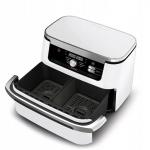 Friteuza cu aer cald Ninja Flex Drawer AF500EUWH, 2470W, Capacitate 10.4 L, Capacitate mancare 2 kg, Interval temperatura 40 - 240 °C, Doua zone de gatit, 7 programe, Alb 3 - lerato.ro