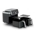 Friteuza cu aer cald Ninja Airfryer DualZone DZ901EU, 2470W, Capacitate 9.5L, 6 programe de gatit, 2 cosuri de 4.75L, Temperatura maxima 240 grade, Gri 4 - lerato.ro