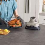 Friteuza cu aer cald Ninja CRISPi 4in1 FN101EUST, PowerPod 1700W, Capaciate 3.8L/1.4L, 2 recipiente sticla termorezistenta TempWare, Bej 6 - lerato.ro