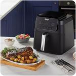Friteuza cu aer cald Ninja Ninja AF170, 2000W, Capacitate 6.2L, 4 programe de gatit, Temperatura maxima 210 °C, Negru 4 - lerato.ro