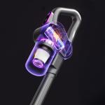 Aspirator vertical OEM, Fara fir, 120W, 40000 rpm, 800 mAh, Capacitate colectare 0.88L, Accesorii incluse, Gri 13 - lerato.ro