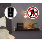 Husa antifurt pentru chei masina Faraday Cage, Radio Blocking, 14 cm x 10 cm, Negru 13 - lerato.ro
