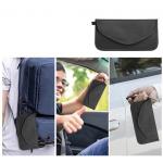 Husa antifurt pentru chei masina Faraday Cage, Radio Blocking, 20 cm x 11 cm, Negru 14 - lerato.ro