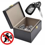 Cutie antifurt pentru chei Faraday Box, Radio Blocking, Negru 15 - lerato.ro