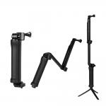 Trepied 3 in 1 Selfie Hodler pentru camere video sport GoPro, Ajustabil, Negru 3 - lerato.ro