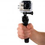 Sistem de prindere si trepied Hand Holder Grip pentru camere video sport Negru 4 - lerato.ro