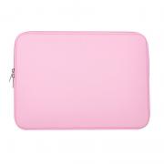 Husa laptop 15.6 inch rezistenta la stropire din neopren, Roz