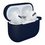 Carcasa cu carabiniera Silicone Soft Case D compatibila cu Apple AirPods 3 Blue 3 - lerato.ro