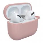 Carcasa cu carabiniera Silicone Soft Case D compatibila cu Apple AirPods 3 Pink 3 - lerato.ro