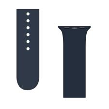 Curea APS Silicone Watch Band compatibila cu Apple Watch 4/5/6/7/8/SE 38/40/41mm Dark Blue